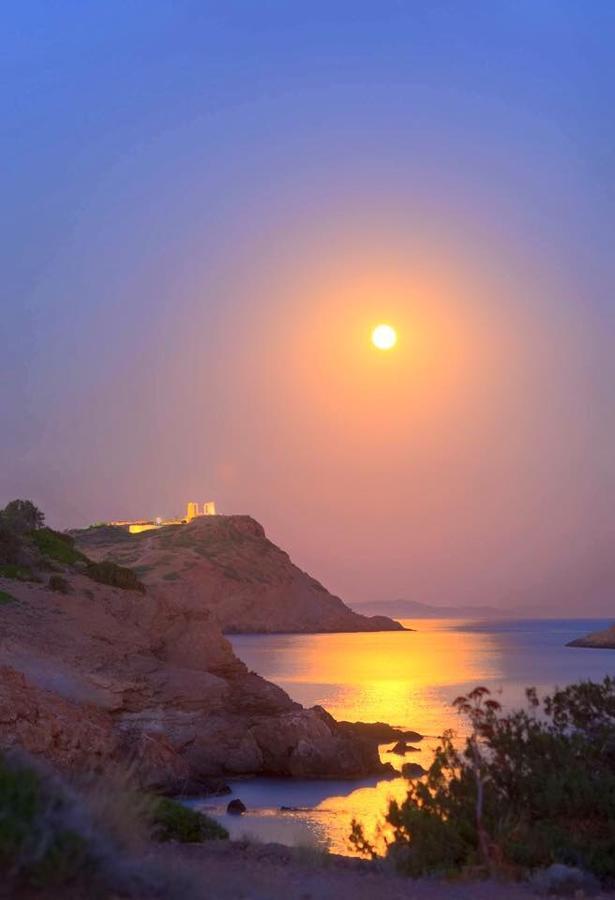 Vila Iliachtida House Sounion Exteriér fotografie